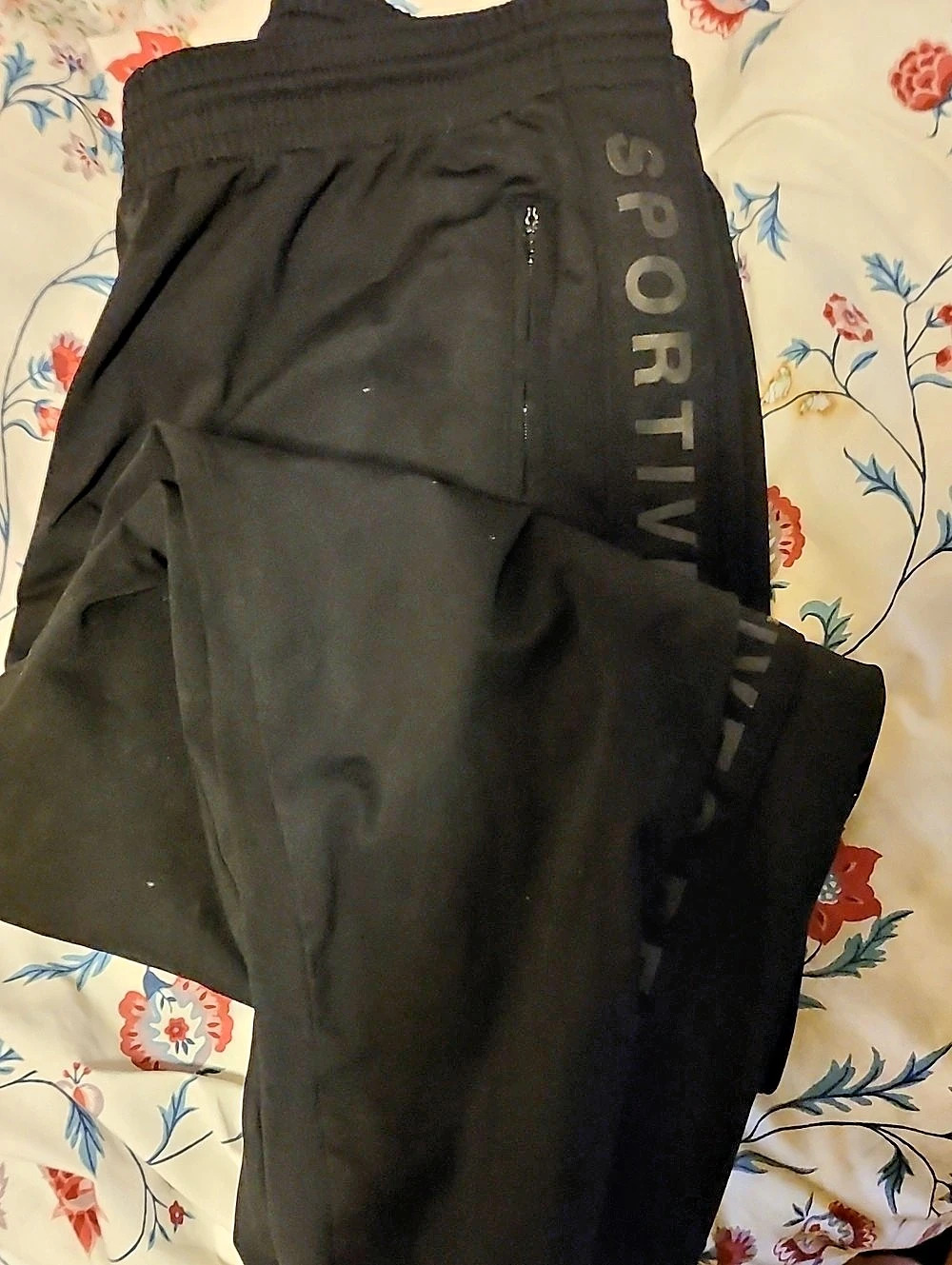 JNBY Men's Black Sportive Jogger Pants